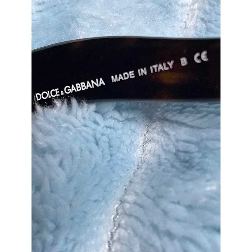 Dolce‎ Gabbana DG4054 Tortoiseshell Octagon Sunglasses Made in Italy